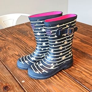 Joules Wellie Rain Boots Size 1